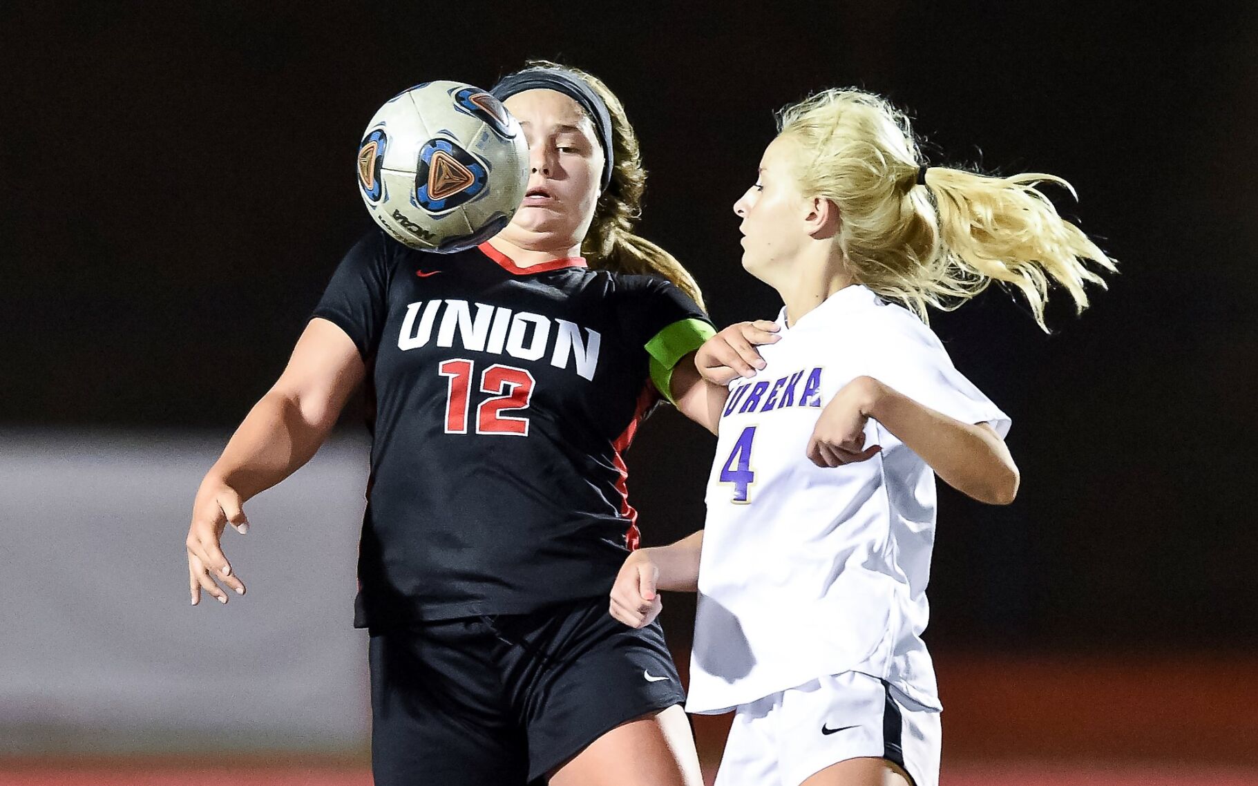 Union vs. Eureka girls soccer